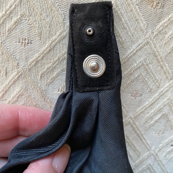 Marc Jacobs Vtg Purple Suede Cloth Strap Heels Made in Italy - Picture 9 of 14